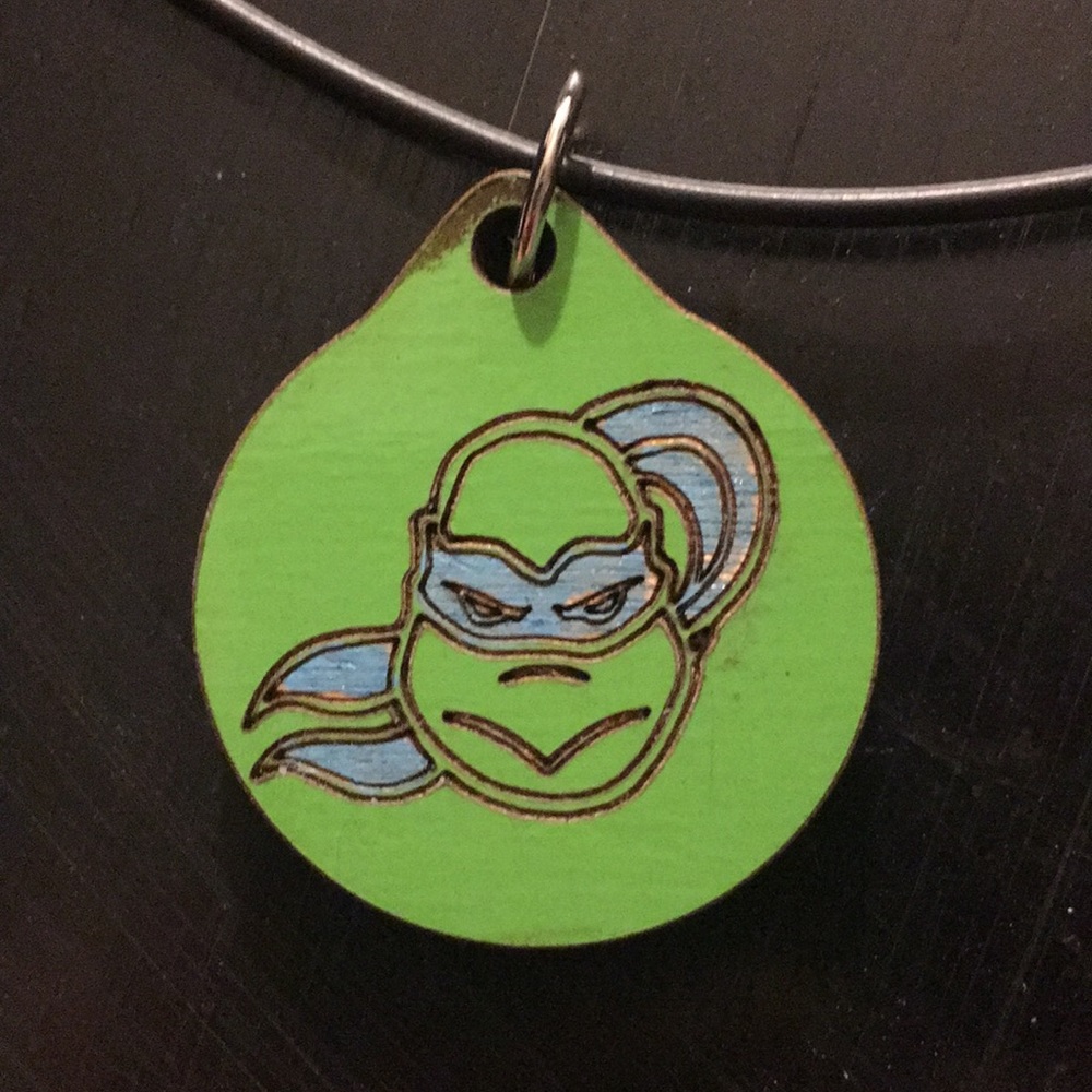 Handmade Ninja Turtle Necklace